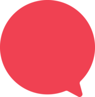 Speech bubble, chatting box, message box, banner sticker png