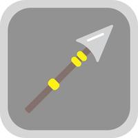 Spear Vector Icon Design