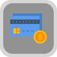 Credit Card Payment Vector Icon Design