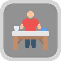 Massage Therapist Vector Icon Design