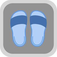 Slippers Vector Icon Design