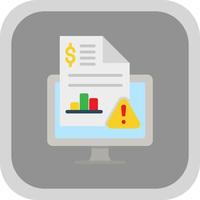Online Reports Vector Icon Design