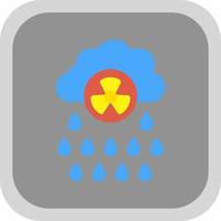 diseño de icono de vector de lluvia ácida