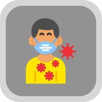 diseño de icono de vector de infección