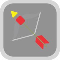 Bow Arrow Vector Icon Design