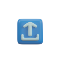 Upload icon. Load internet data symbol. png