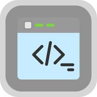 Web Programming Vector Icon Design