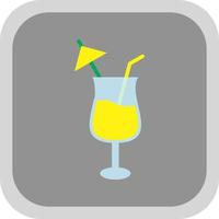 Pina Colada Vector Icon Design