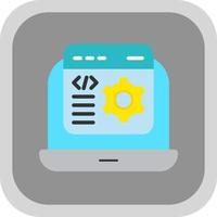 Web Optimization Vector Icon Design