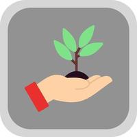 Reforestation Vector Icon Design