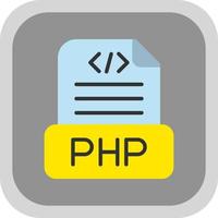 diseño de icono de vector de archivo php