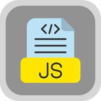 diseño de icono de vector de archivo javascript