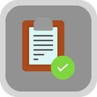 Checking Files Vector Icon Design