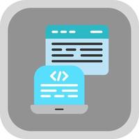 Backend Development Vector Icon Design