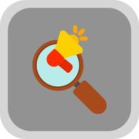 diseño de icono de vector de investigación