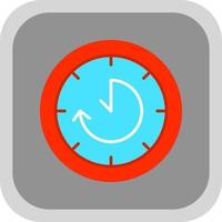 Time Loop Vector Icon Design