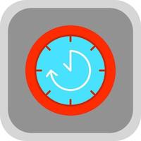 Time Loop Vector Icon Design