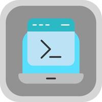 Command Line Vector Icon Design