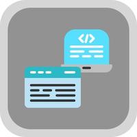 Frontend Development Vector Icon Design