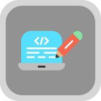 Edit Code Vector Icon Design