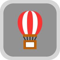 Air Balloon Delivery Vector Icon Design