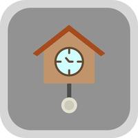 Cuckoo Clock Vector Icon Design