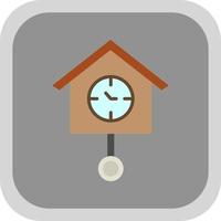 Cuckoo Clock Vector Icon Design