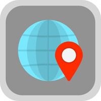 World Location Vector Icon Design