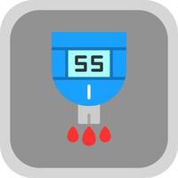 Glucose Checkup Vector Icon Design