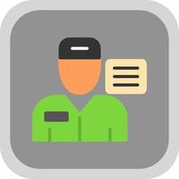 Patient Examination Vector Icon Design