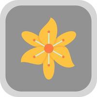 Freesia Vector Icon Design