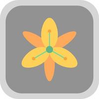 Tiger Lily Vector Icon Design