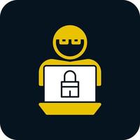 Cyber Attack Vector Icon Design