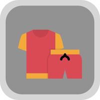 Exercise Clothes Vector Icon Design