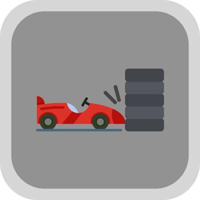 Car racing game in display menu juning Royalty Free Vector