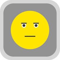 Expressionless Face Vector Icon Design