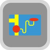 Race Navigation Vector Icon Design