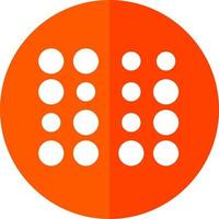 Braille Vector Icon Design