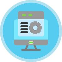 Web Maintenance Vector Icon Design