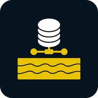 Data Lake Vector Icon Design