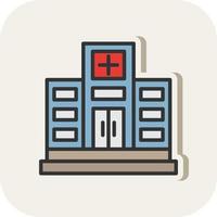 Clinic Vector Icon Design