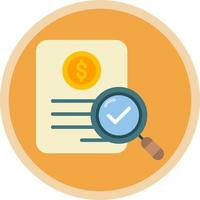 Audit Vector Icon Design