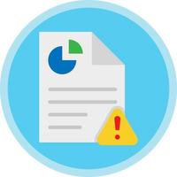 Business Report Vector Icon Design