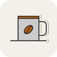 Coffee Cups Vector Icon Design