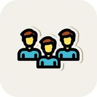 Teamwork Vector Icon Design