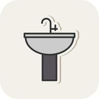 Sink Vector Icon Design