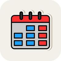 Schedule Vector Icon Design