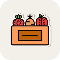 Healthy Food Vector Icon Design