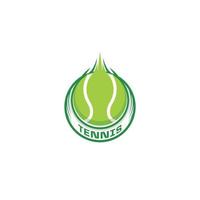 tennis sport emblem logo vector