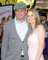 Mike OMalley and wifeThe Perfect Man PremiereLos Angeles CAJune 13 20052005 photo